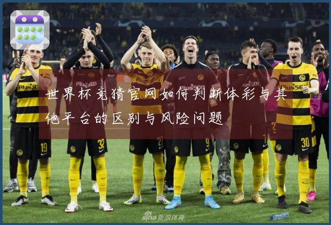 世界杯竞猜官网如何判断体彩与其他平台的区别与风险问题
